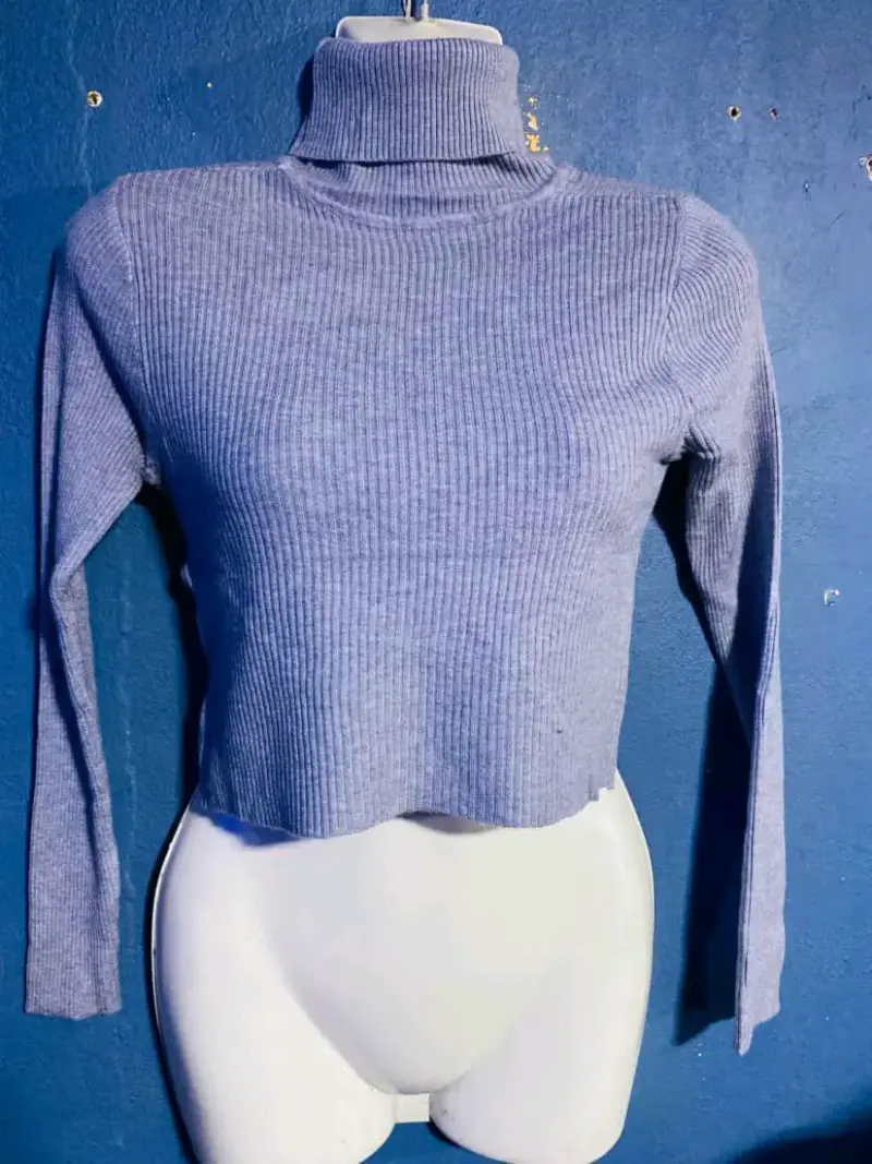 Suéter de cuello alto para mujer en varios colores - 2
