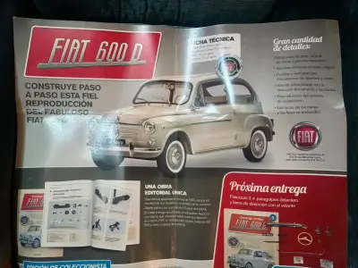 Kit de Construcción Fiat 600 D Edición de Coleccionista - miniatura 1