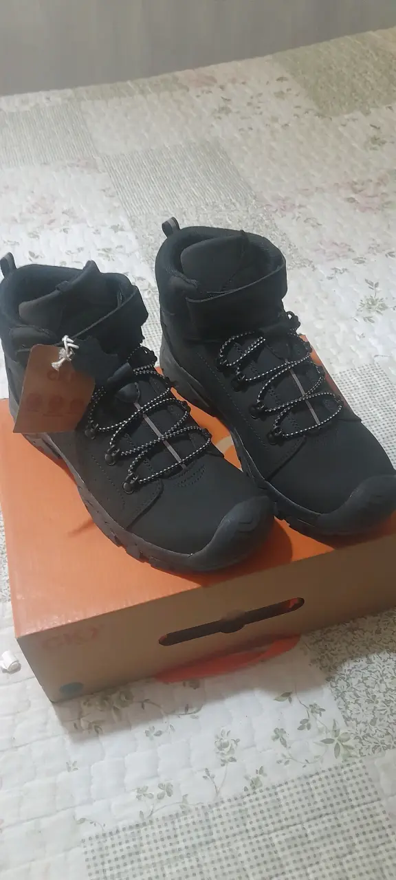 Botas de montaña negras para hombre - 1