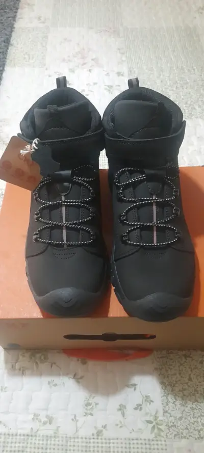 Botas de montaña negras para hombre - miniatura 2