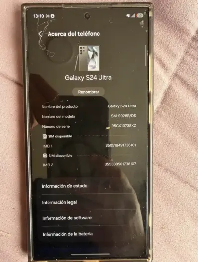 Samsung Galaxy S24 Ultra en excelente estado - miniatura 2