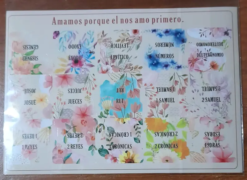 Pestañas para biblia - 4