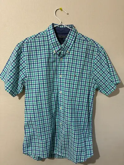 Camisa a cuadros Tommy Hilfiger para hombre - miniatura 1