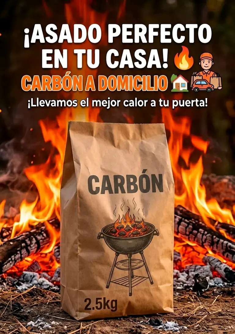 OFERTA!! 2x$6.000 Carbón  2.5kg a domicilio
