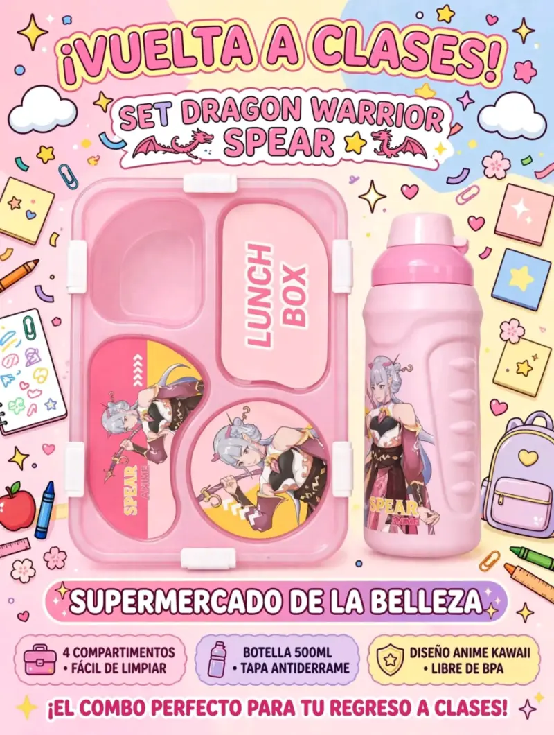 Reloj de pared Wonder Woman rosado - 4