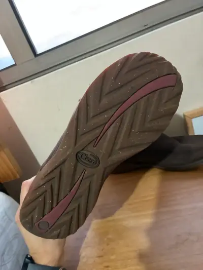 Botas de cuero marrón con forro rojo Chaco - miniatura 3