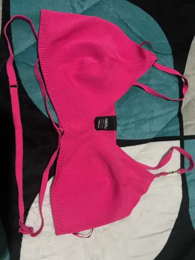 Top de tirantes rosa fucsia talla M - miniatura 2