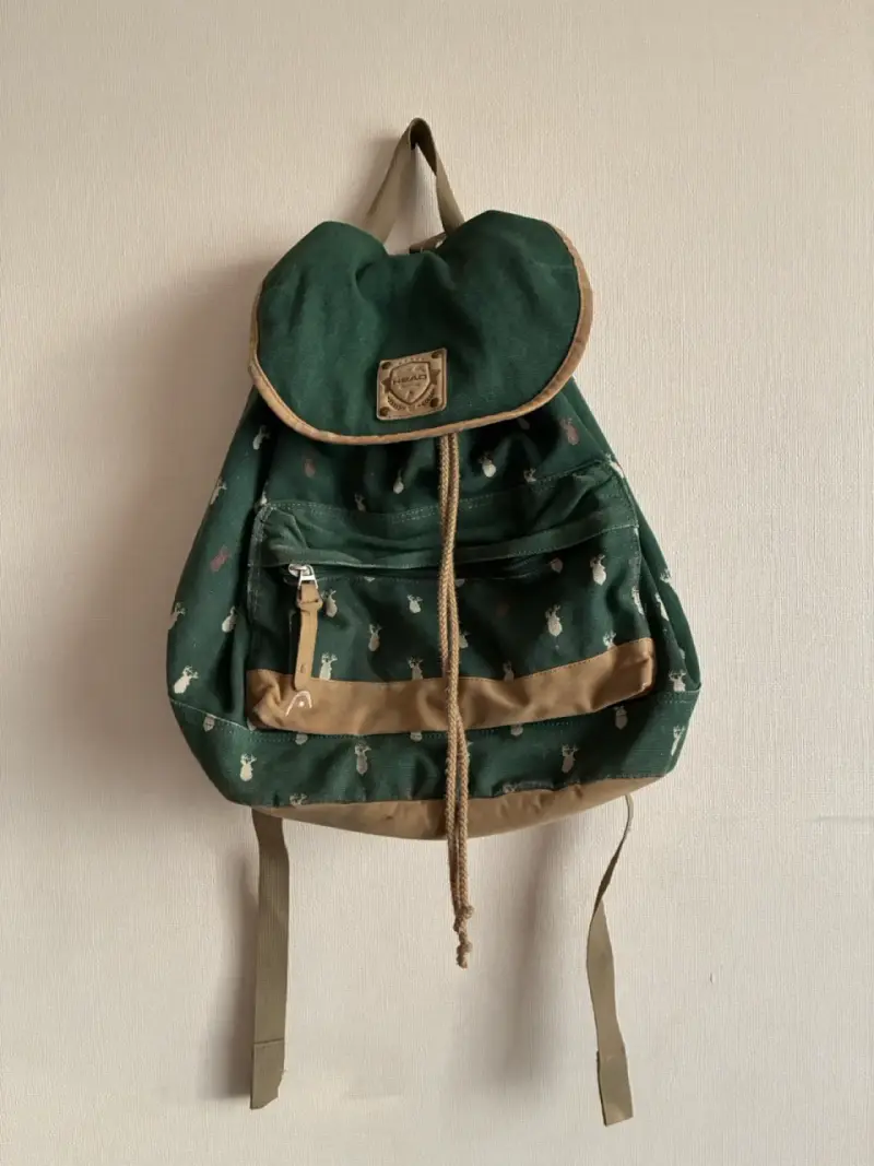 Mochila verde