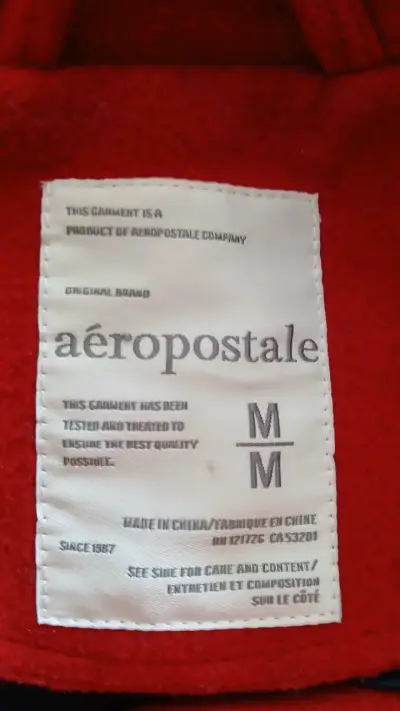 Abrigo Rojo con Capucha Aeropostale para Mujer - miniatura 2