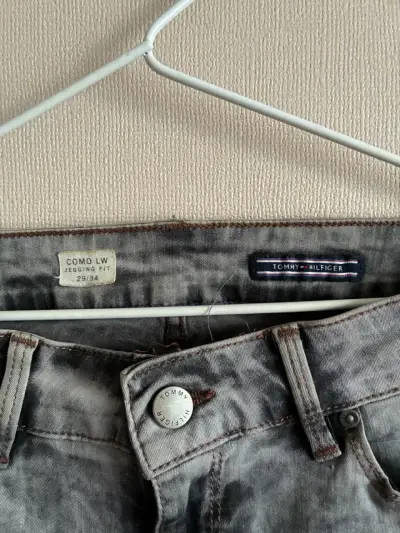 Jeans Tommy Hilfiger gris para mujer - miniatura 2