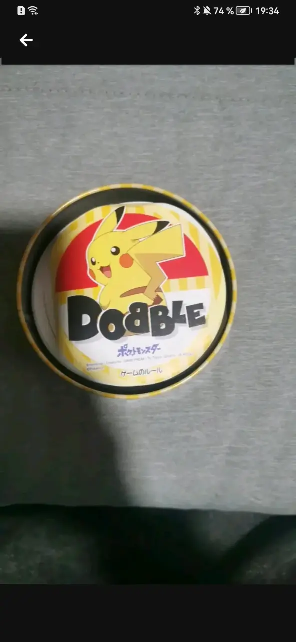 Juego de cartas Dobble Pokémon Pikachu - 2