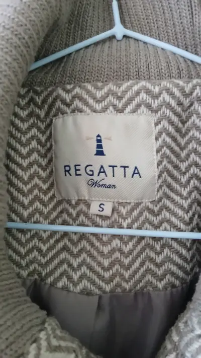 Abrigo de lana para mujer Regatta beige - miniatura 3