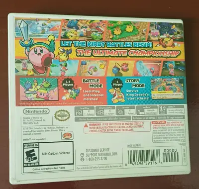 Juego Nintendo 3DS Kirby Battle Royale - miniatura 2