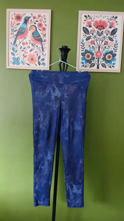Leggings deportivos azul estampado - miniatura 1