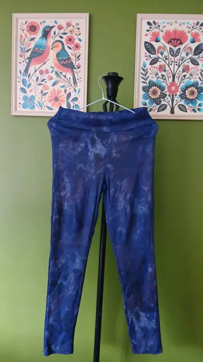 Leggings deportivos azul estampado - miniatura 2