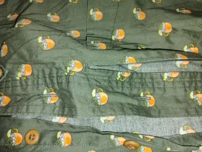 Camisa Verde Duluth Trading estampado cocktail - miniatura 3
