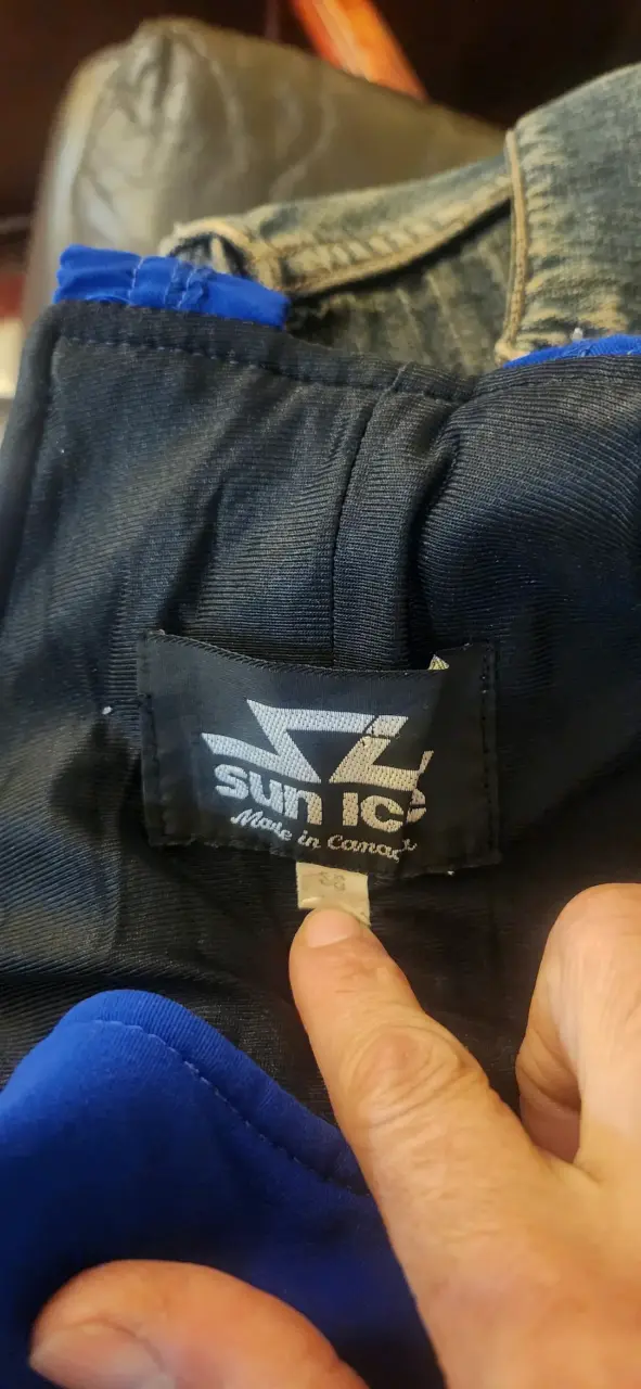 Pantalón de nieve azul para hombre talla L - 3