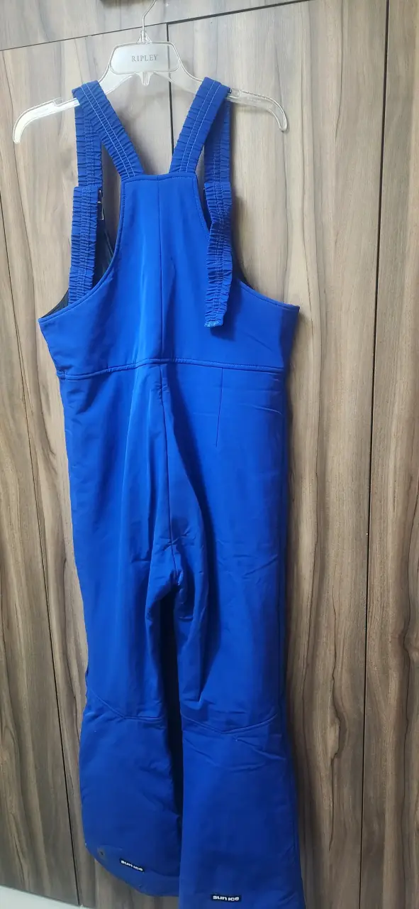 Pantalón de nieve azul para hombre talla L - 4