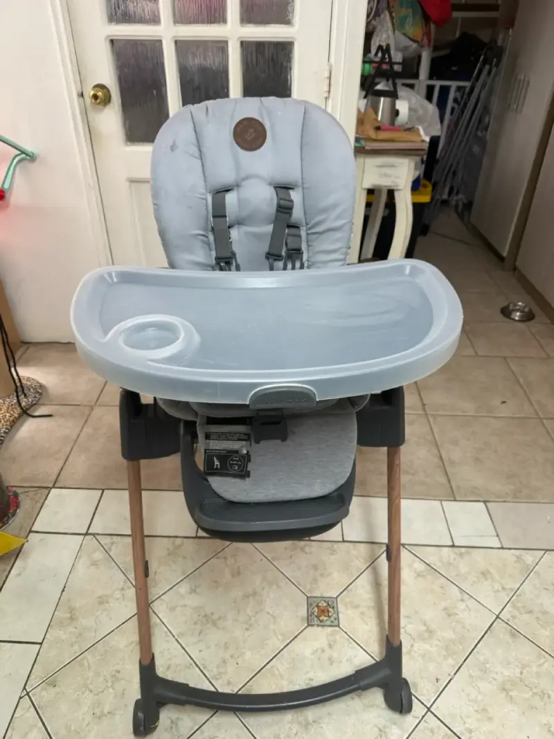 Silla de comer para bebé gris Maxi Cosi - 2