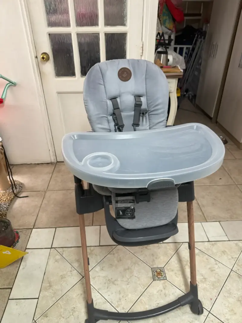 Silla de comer para bebé gris Maxi Cosi - 4