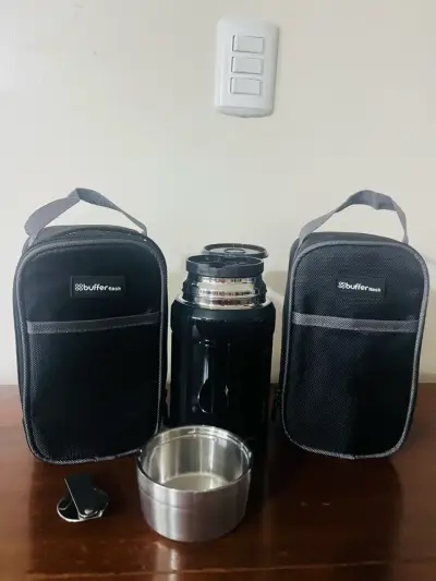Termo Buffer Flask con accesorios y estuche - miniatura 1
