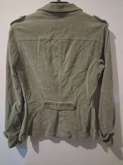 Chaqueta de cotele verde oliva Plugg talla S - miniatura 4