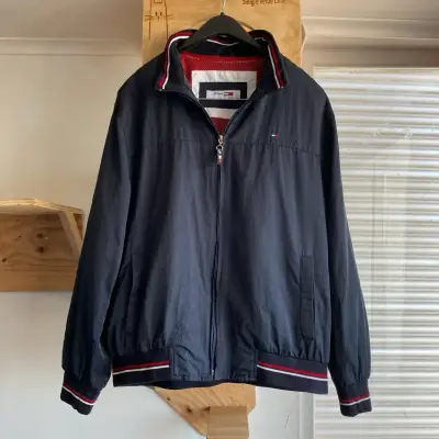 Chaqueta Cortavientos Tommy Hilfiger Navy Blue - miniatura 1