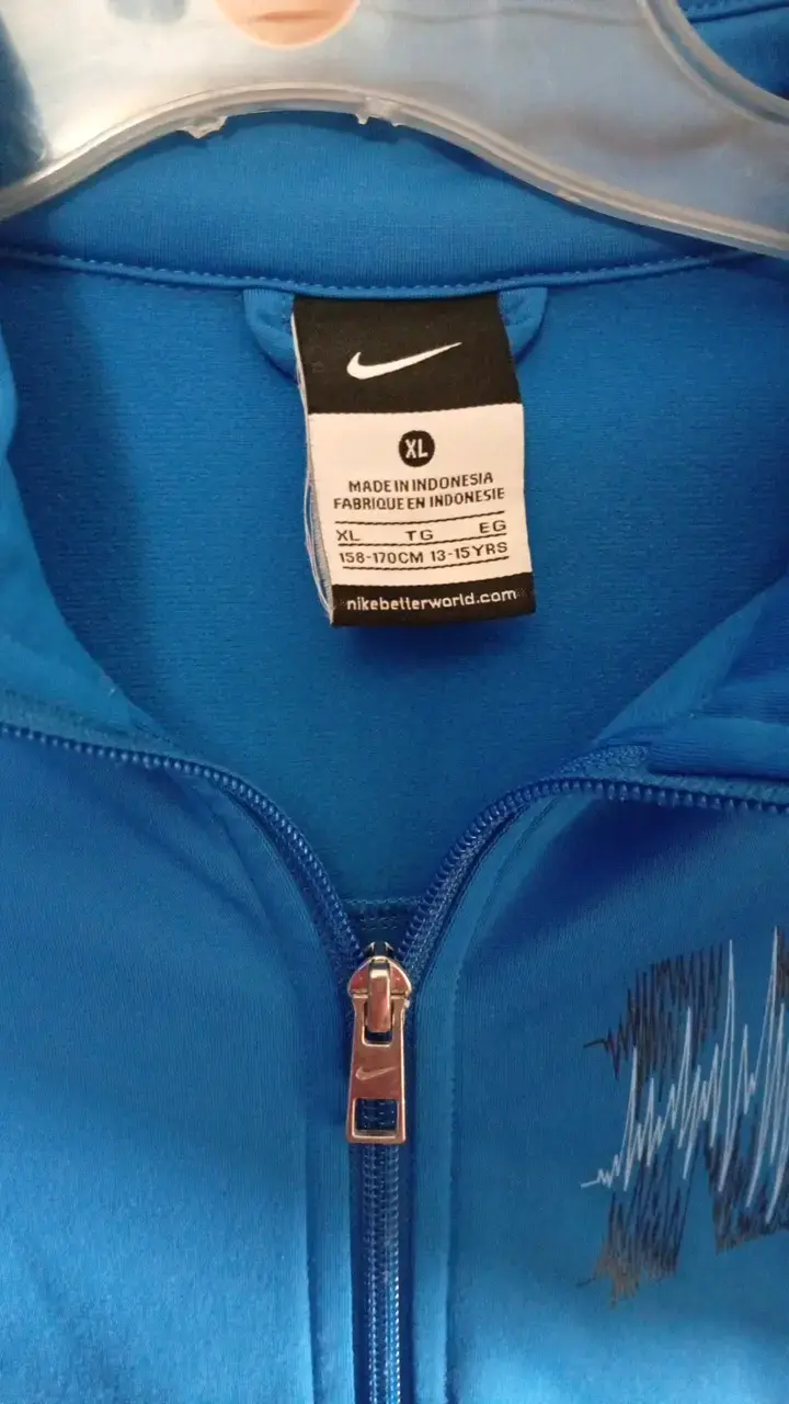 Chaqueta deportiva azul Nike para hombre - 2