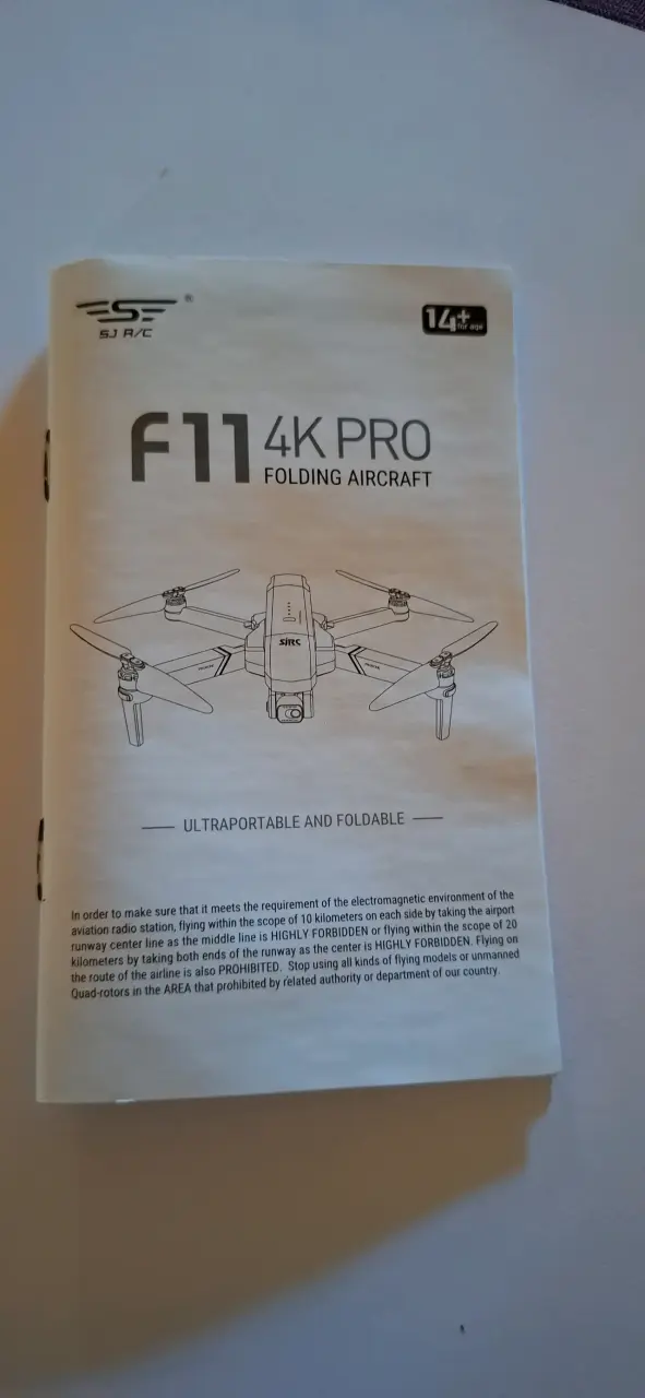 Dron plegable SJRC F11 4K Pro - 3