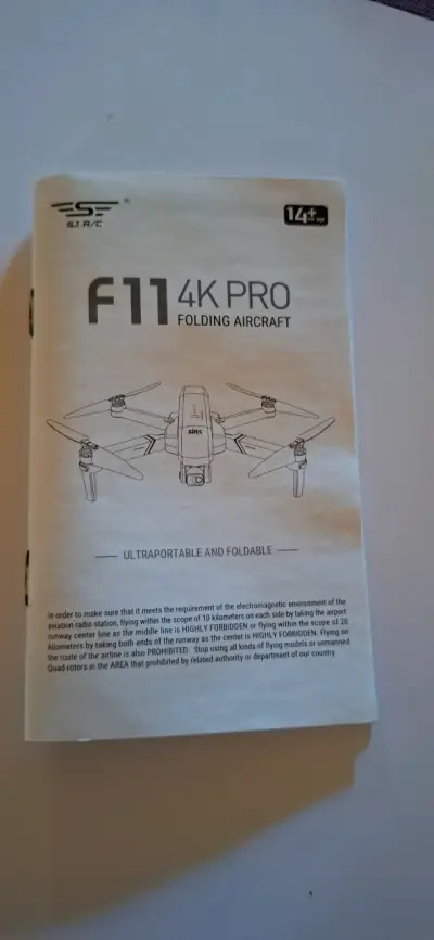 Dron plegable SJRC F11 4K Pro - miniatura 3