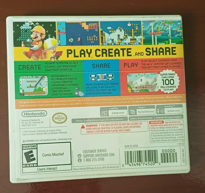 Juego Super Mario Maker para Nintendo 3DS - 2
