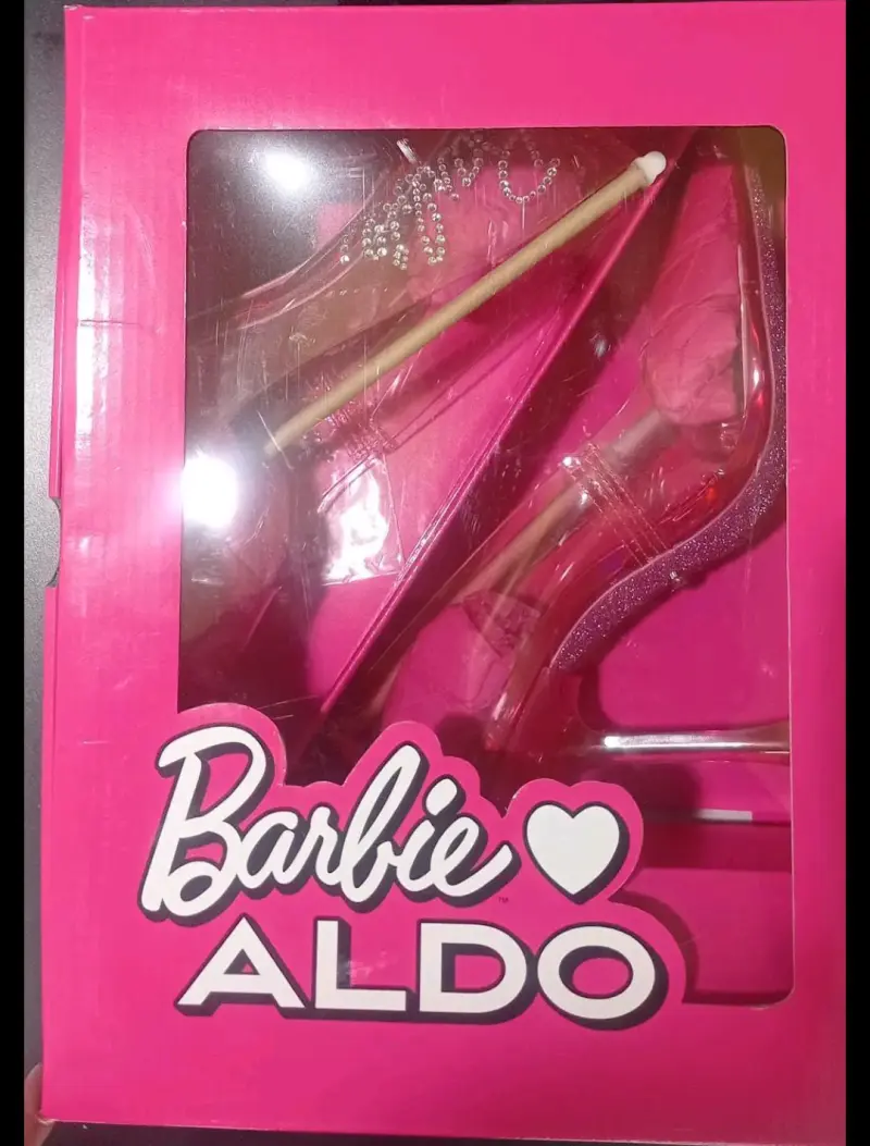Zapatos de Tacón Barbie Aldo Transparente - 1