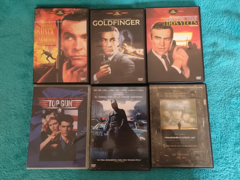 Colección de 18 DVDs de películas clásicas y populares - 6