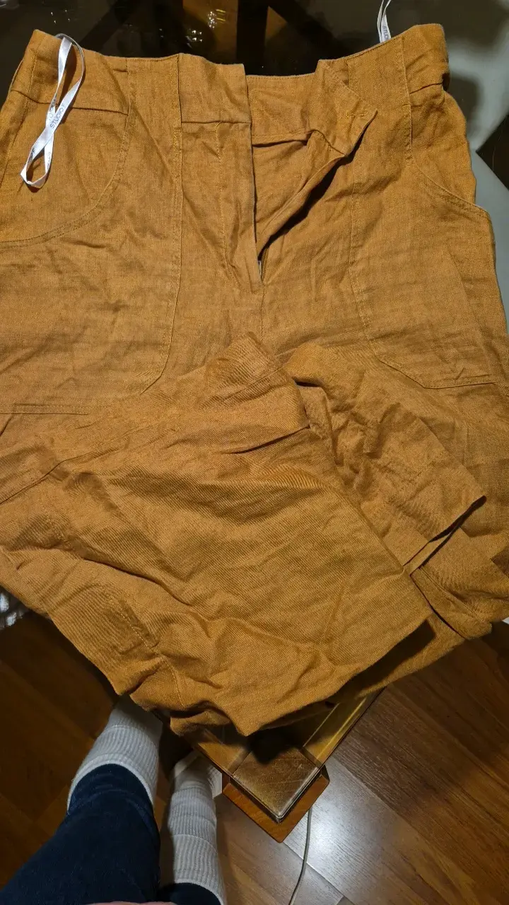 Pantalones Studio F color marrón para mujer - 3