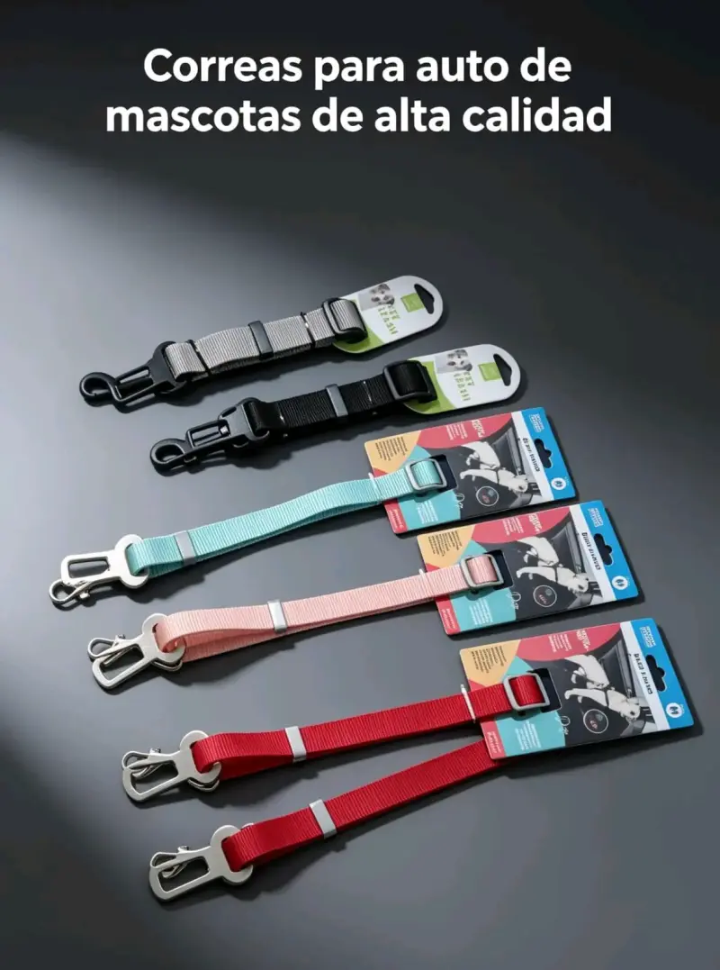 Correas de seguridad para auto de mascotas