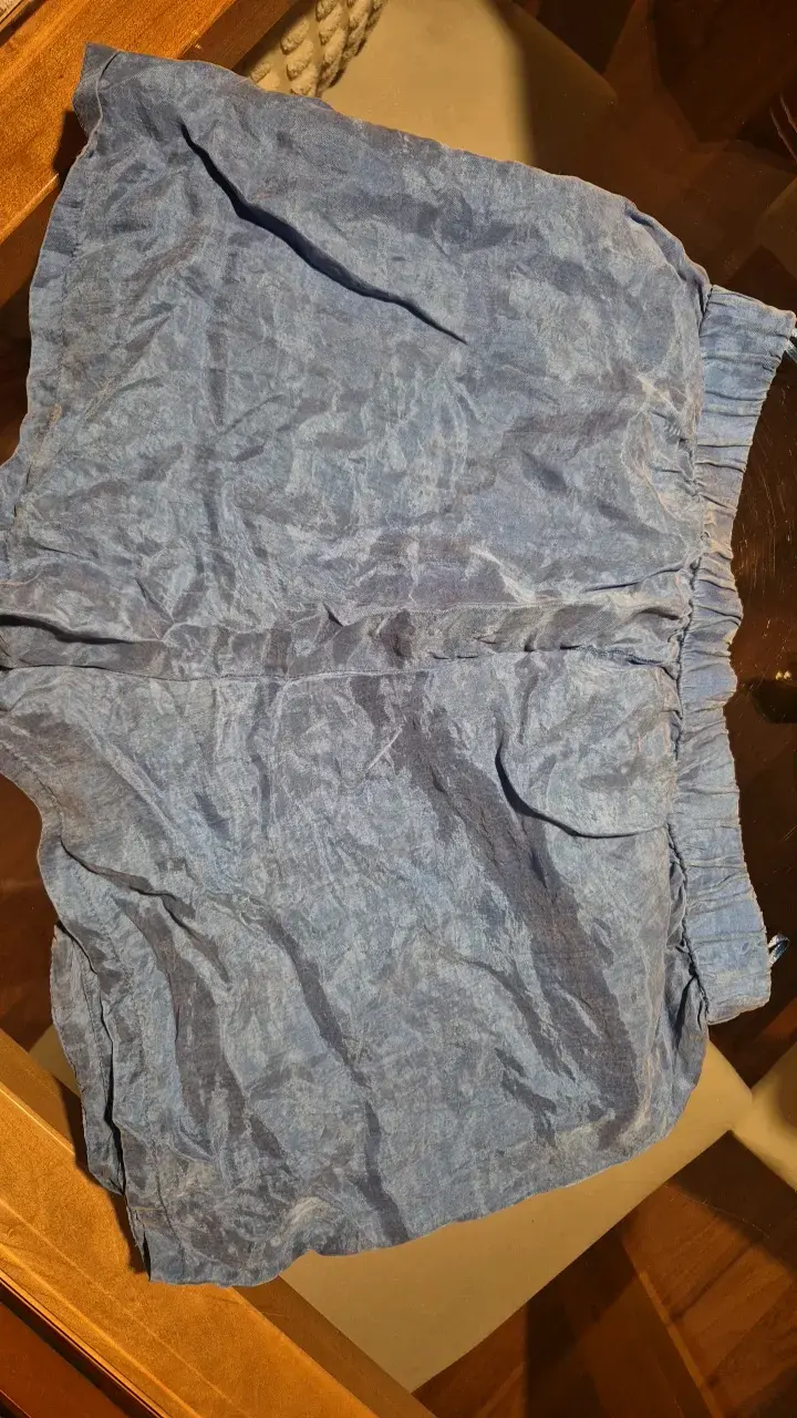 Shorts de mezclilla azul Zara para mujer - 3