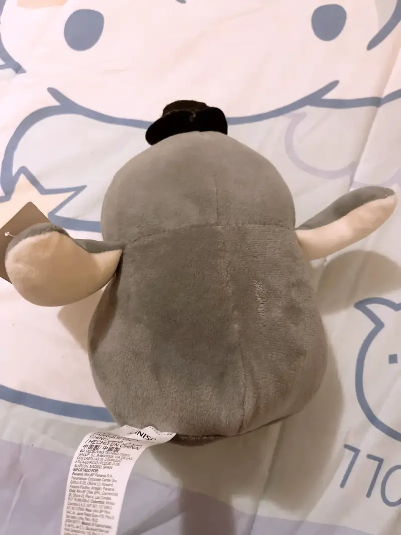 Peluche de pingüino con sombrero y corbata - 2