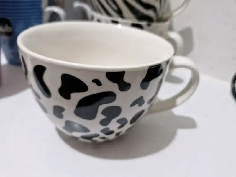 Set de Tazas de Cerámica con Diseño Animal Print - 2