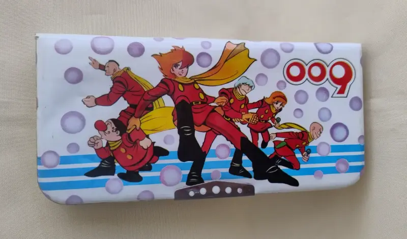 Estuche de lápices Cyborg 009 Vintage Años 70-80 - 6