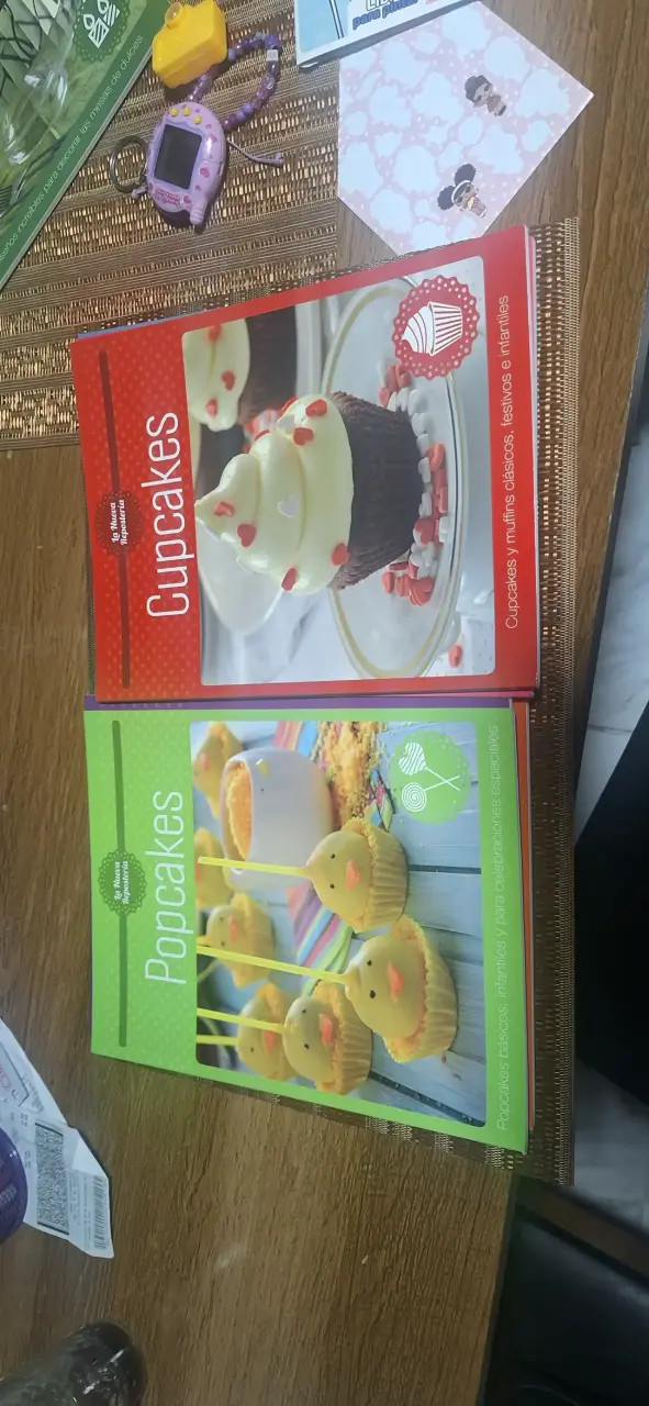 Set de libros de repostería