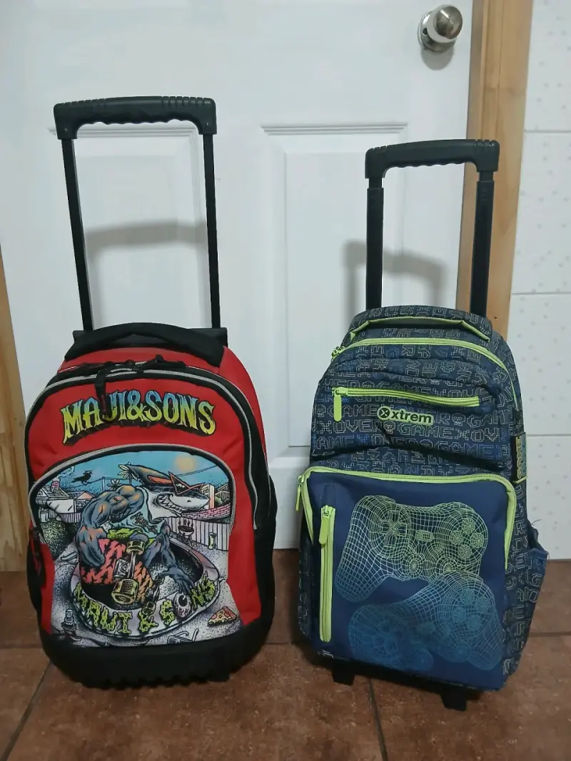 Mochila con ruedas Maui & Sons y Xtrem para niños