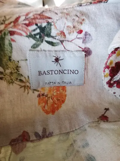 Camisa de lino floral Bastoncino para hombre - miniatura 3