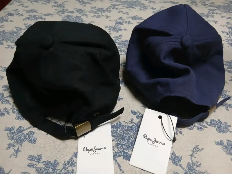 Gorras Pepe Jeans London negras y azules - 2