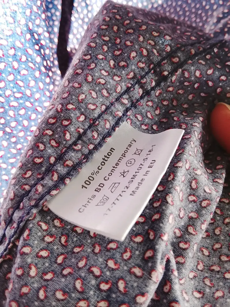 Camisa de hombre Stanley & Morgan estampada - 4