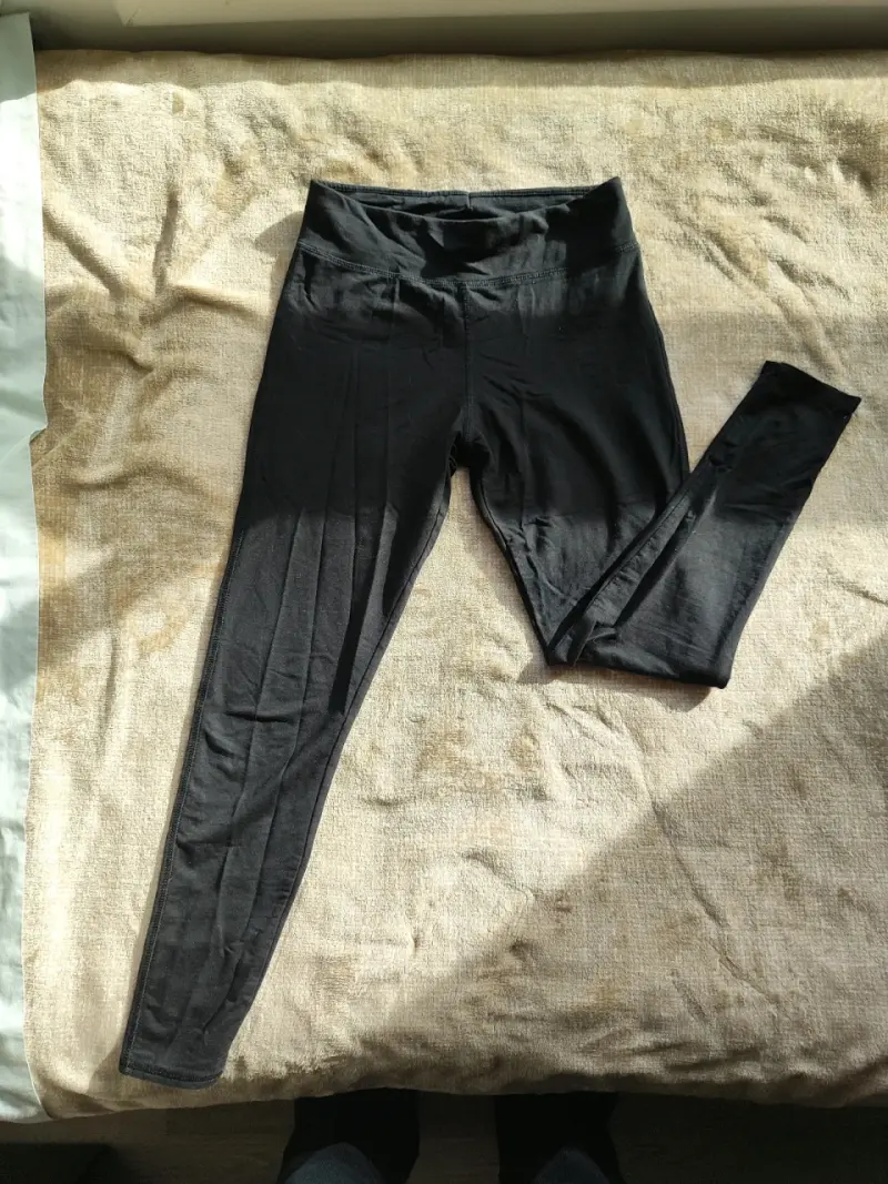 Calzas negros deportivas para mujer
