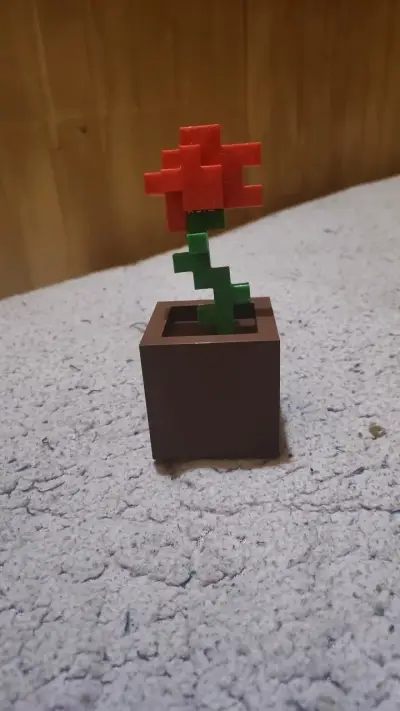 Flor de minecraft - miniatura 1