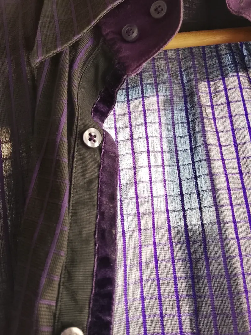 Camisa de hombre a cuadros Cesare Cosatti - 2