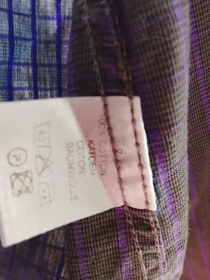 Camisa de hombre a cuadros Cesare Cosatti - 4