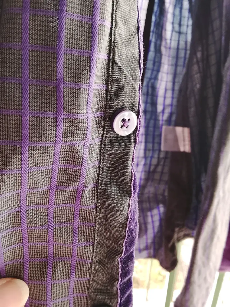 Camisa de hombre a cuadros Cesare Cosatti - 6