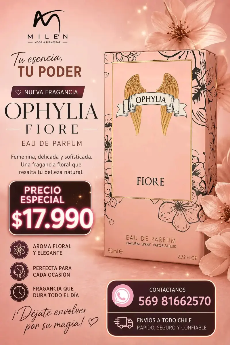 Perfume OphyliA Fiore Eau de Parfum 80ml